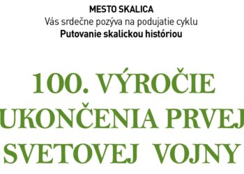 pozvánka 100. výročie ukončenia prvej svetovej vojny /   plagát