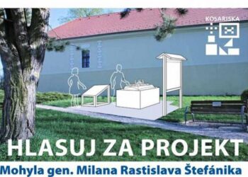 Projekt 03. okres Myjava - Mohyla gen. Milana Rastislava Štefánika / zdroj:  kosariska.sk a tsk