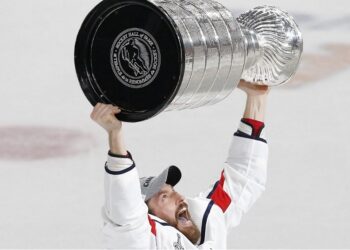 Michal Kempný (Washington Capitals) po zisku Stanley cupu