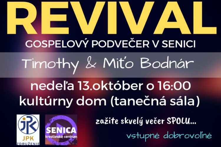 plagát podujatie Senica