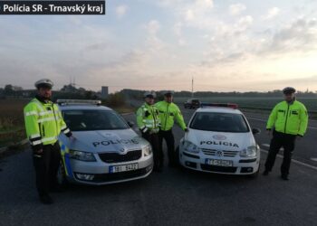 fotky: zdroj: Polícia SR Trnavský kraj