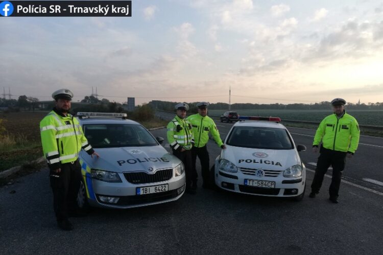 fotky: zdroj: Polícia SR Trnavský kraj