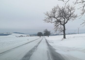 Cesta Radošovce - Mokrý há j/ foto: Nikol K. FB Dopravný servis SE, SI a okolie