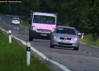 autentické foto: FB Polícia SR - Bratislavský kraj