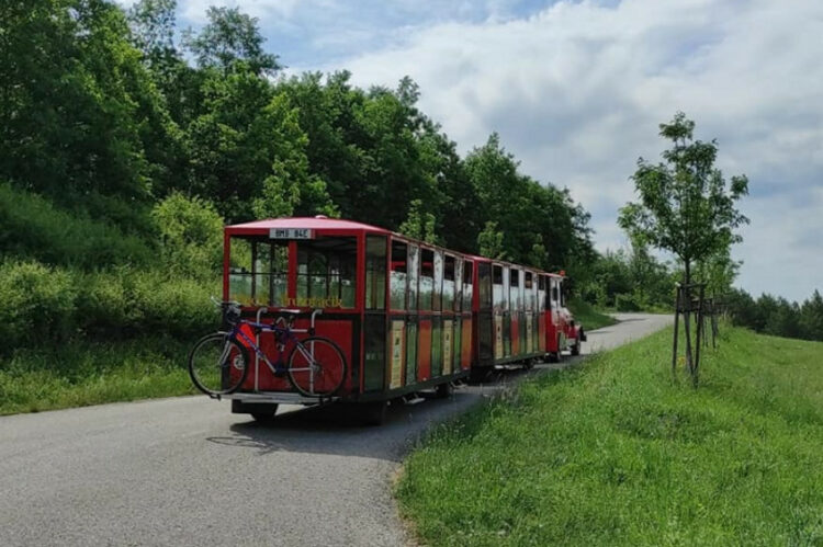 Vláčik Brezováčik zdroj: Mesto Brezová pod Bradlom