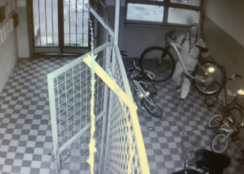 Krádež bicykla SI zdroj foto: video polícia KRPZ TT