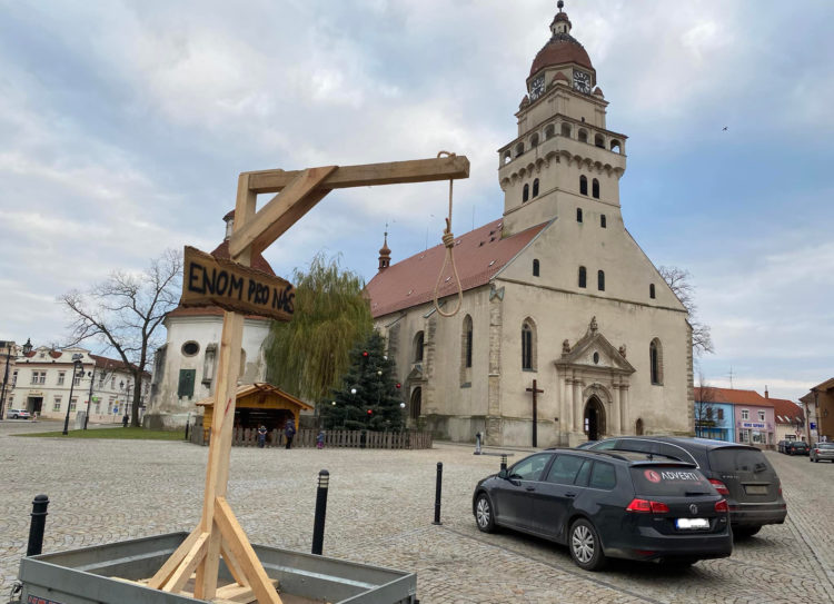 Skalica šibenica zdroj: T. Bucha FB