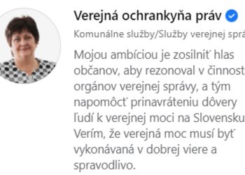 Verejná ochrankyňa práv FB