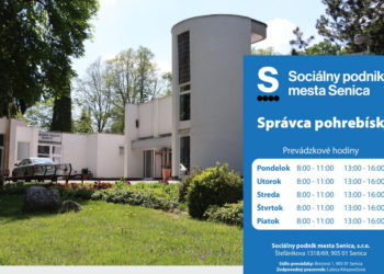 Sociálny podnik správca pohrebísk zdroj: FB Mesto Senica