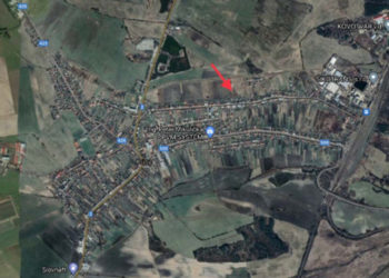 Miesto navrhovanej činnosti zdroj:Google maps