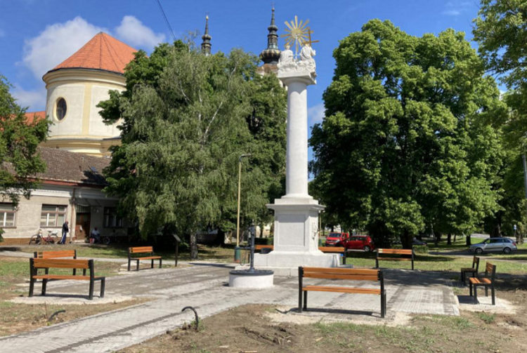 Kláštorné námestie zdroj: Mesto Šaštín- Stráže