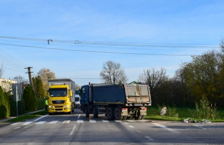 Autentické foto z nehody zdroj: Polícia KR PZ v TT