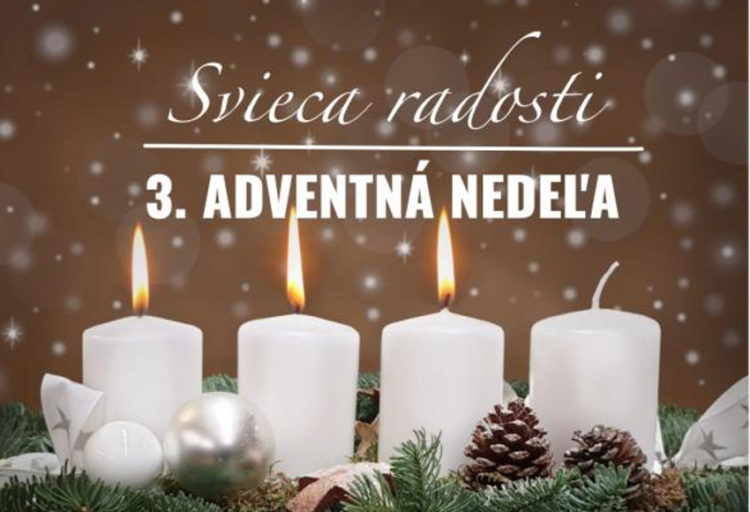 Tretia adventná nedeľa zdroj: FB