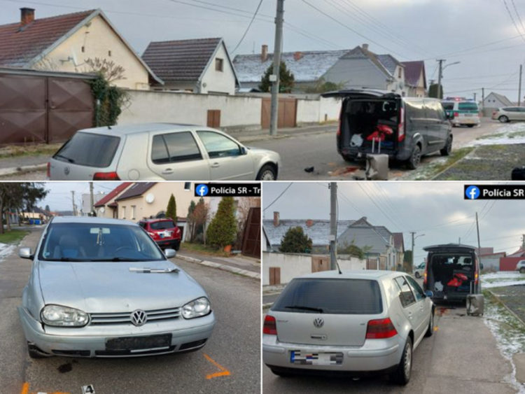 Policajti zisťujú presné príčiny dnešnej nehody v obci Borský Svätý Jur zdroj: KR PZ v TT