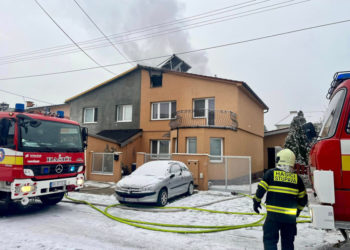 Požiar v Stupave Zdroj: HaZZ Stupava