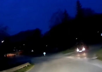 Nehoda pri Rudníku zdroj: video polícia TN