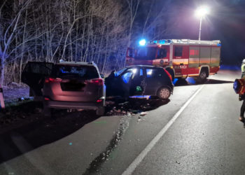 Autentické foto z nehody zdroj: Polícia Trenčiansky kraj