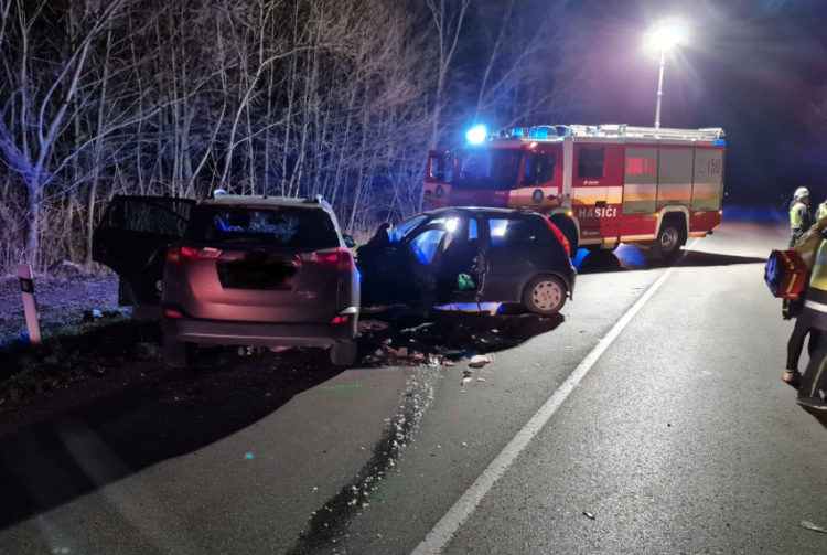 Autentické foto z nehody zdroj: Polícia Trenčiansky kraj