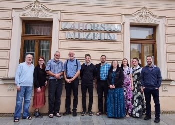 Návšteva skupiny hutteritov na Záhorí zdroj: Záhorské múzeum Skalica