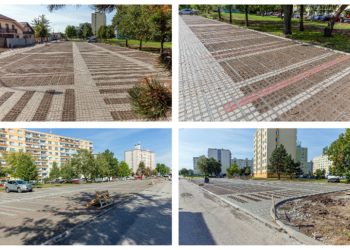 Rekonštrukcia parkovísk Juh zdroj: mesto Malacky