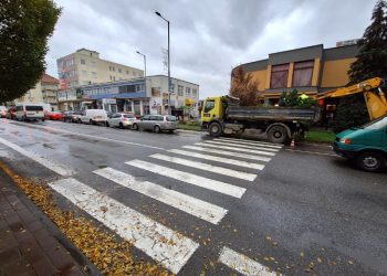 Rušenie priechodu zdroj: mesto Senica