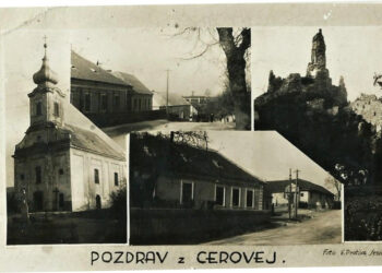 Cerová pohľadnica z roku 1940.