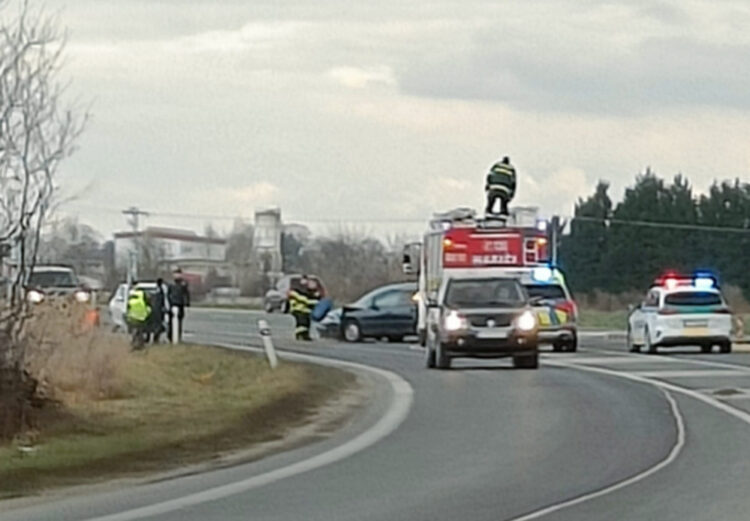 foto z nehody. zdroj: Dopravný servis SE, SI a okolie