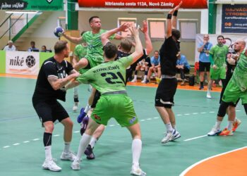 Nové Zámky - Záhoráci, Niké Handball extraliga 29.5.2024 Autor: Vladimír Miček