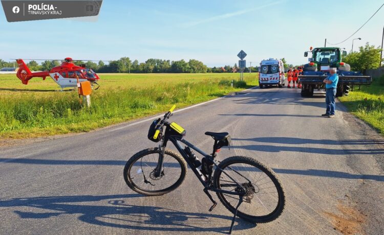 Foto nehody pri Moravskom Sv.Jáne zdroj: polícia KR PZ v TT