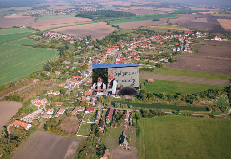 rprofoto archív obec Kuklov a Kuklov z hora foto. Vladimír Miček NaZáhorí