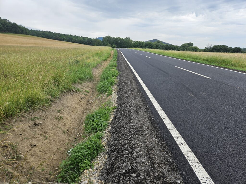 Vynovená cesta Plavecký Mikuláš-Plavecký Peter  BSK