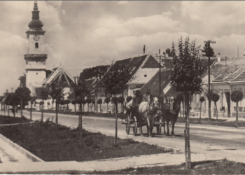 Dnešná Záhorácka ulica v Malackách zdroj: Historické pohľadnice