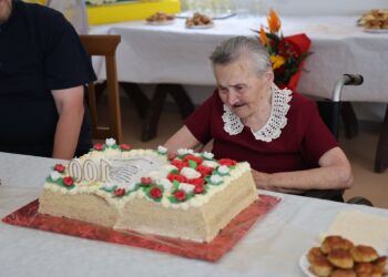 Pani Marta oslávila v Studienke úctyhodných 100 rokov