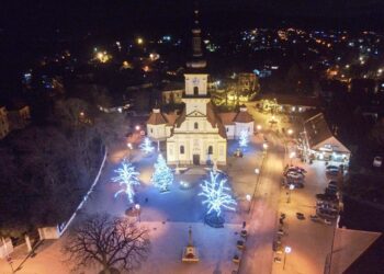 Vianočná Stupava s Kostolom sv. Štefana kráľa zdroj: archív Vladimír Miček NaZáhorí